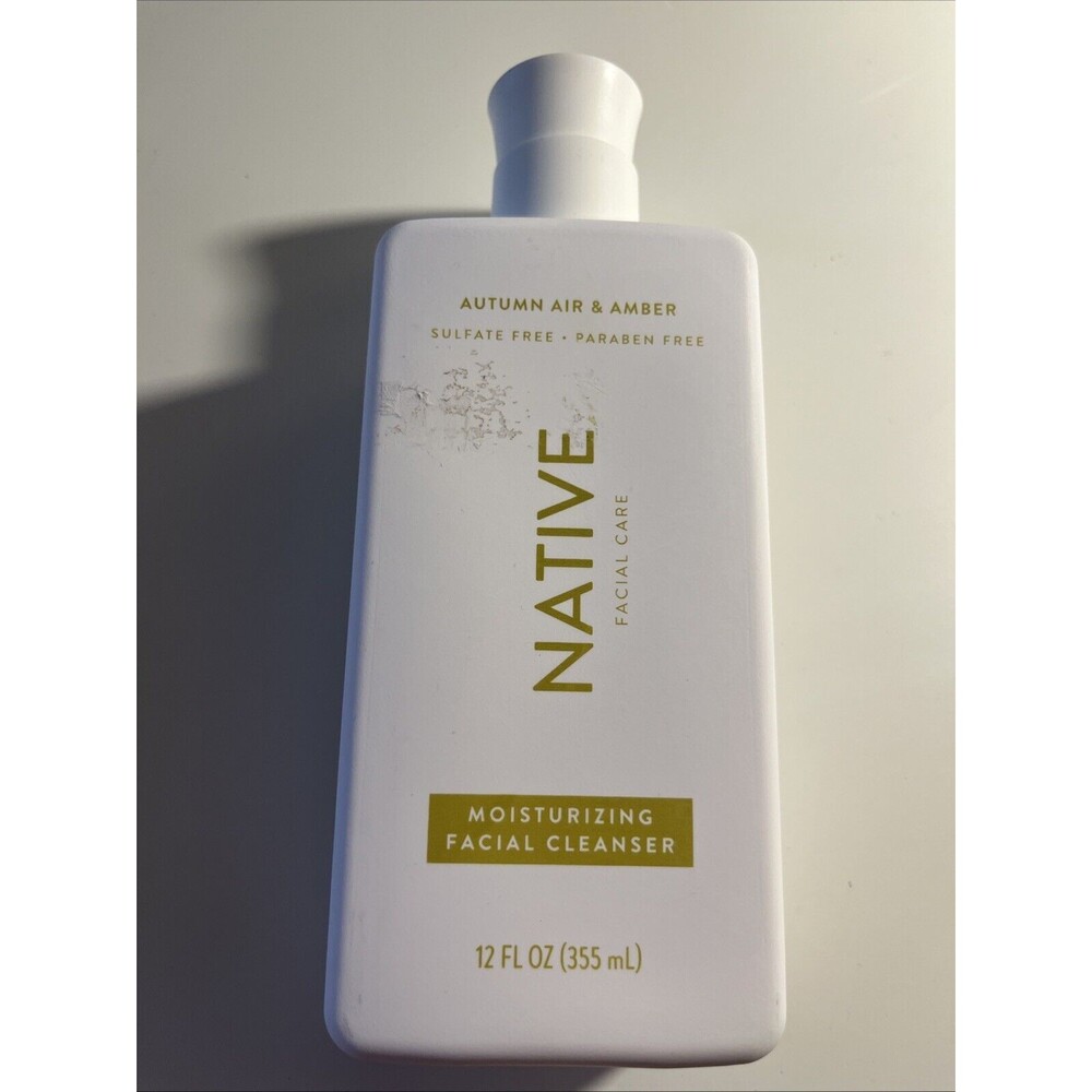 Native Autumn air & amber moisturizing facial cleanser 12oz